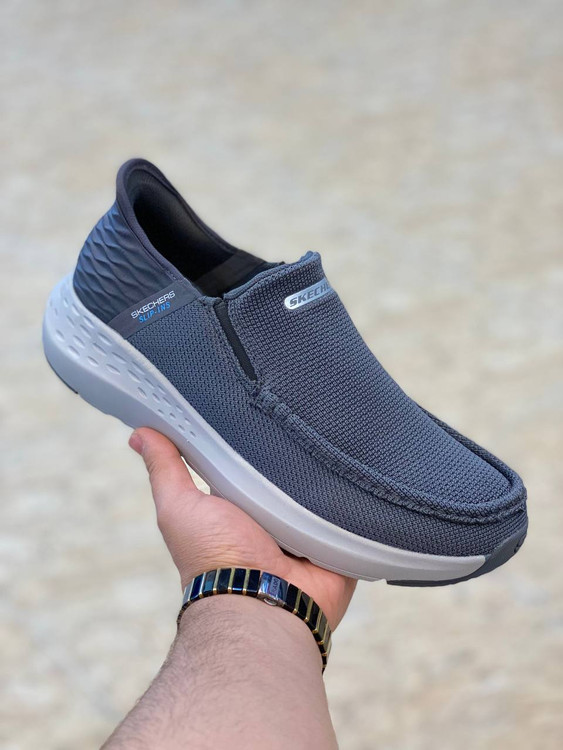 Skechers Slip-Ins Ralven Taupe made in Vietnam