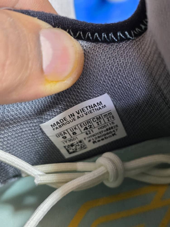 Reebok Zig Kinetica 2 Made In Vietnam