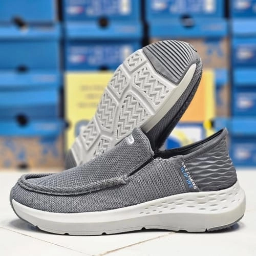 Skechers Slip-Ins Ralven Taupe made in Vietnam