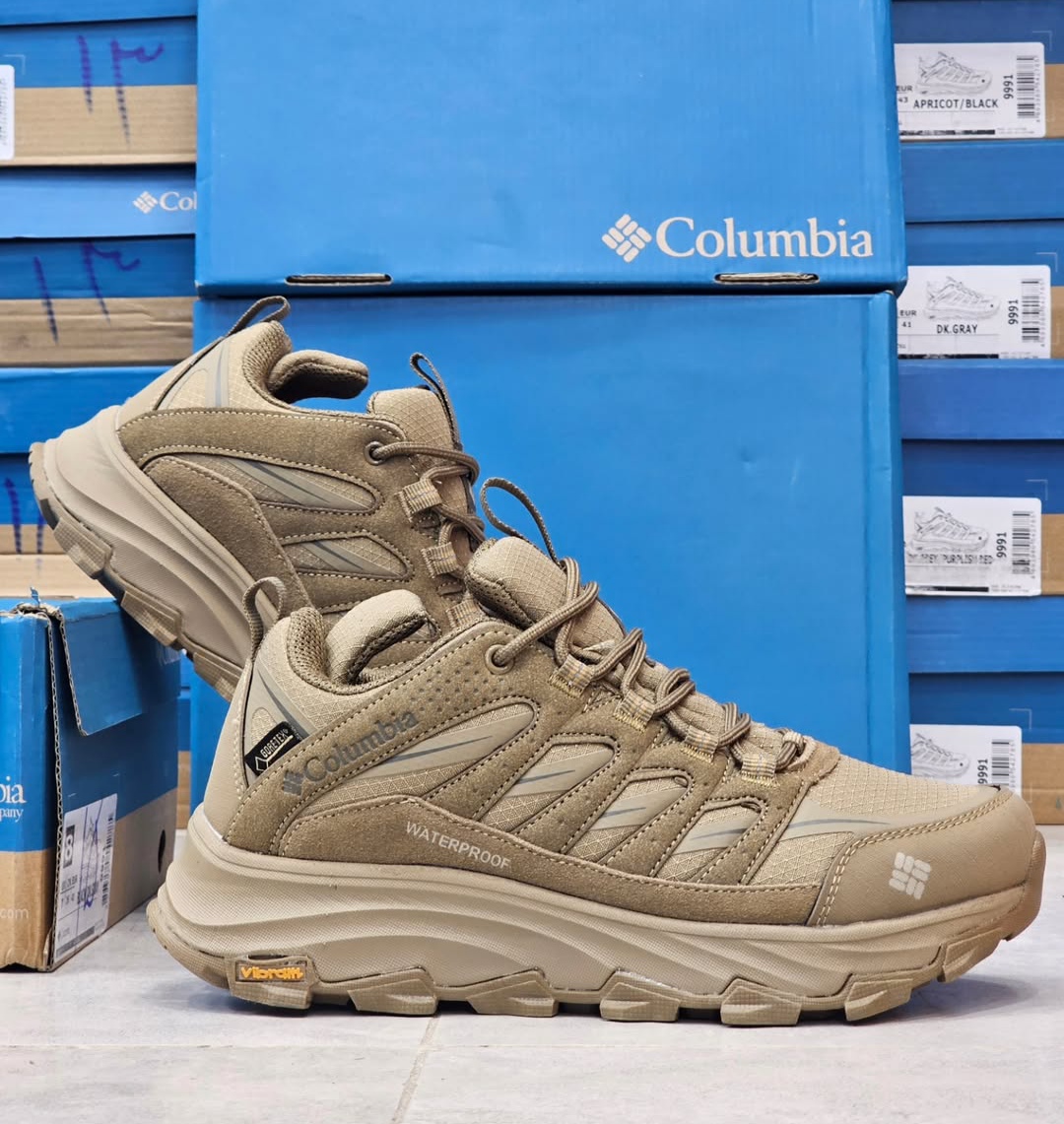 کفش ترکینگ مردانه Columbia Waterproof با زیره‌ی Vibram