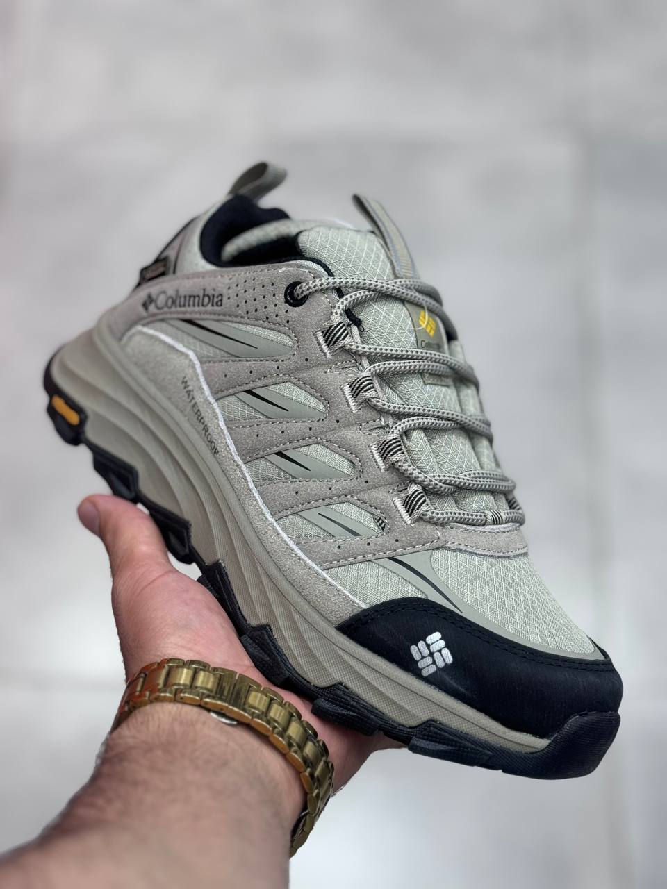 کفش ترکینگ مردانه Columbia Waterproof با زیره‌ی Vibram