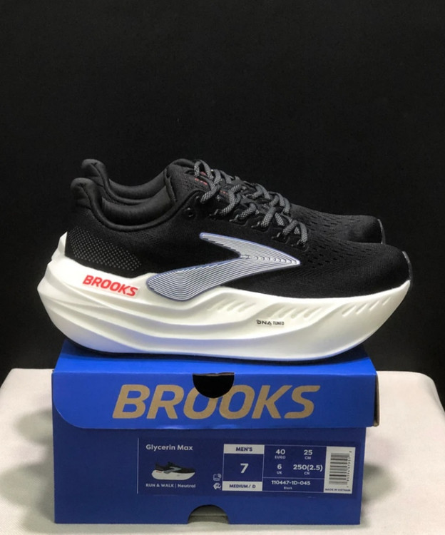 کتونی مردانه بروکس مدل گلیسرین مکس راحتی بینظیر در هر قدم سایزبندی ۴۰ تا ۴۵