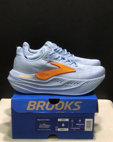 کتونی مردانه بروکس مدل گلیسرین مکس راحتی بینظیر در هر قدم سایزبندی ۴۰ تا ۴۵