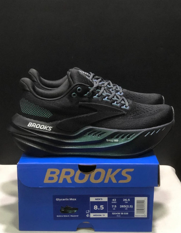 کتونی مردانه بروکس مدل گلیسرین مکس راحتی بینظیر در هر قدم سایزبندی ۴۰ تا ۴۵