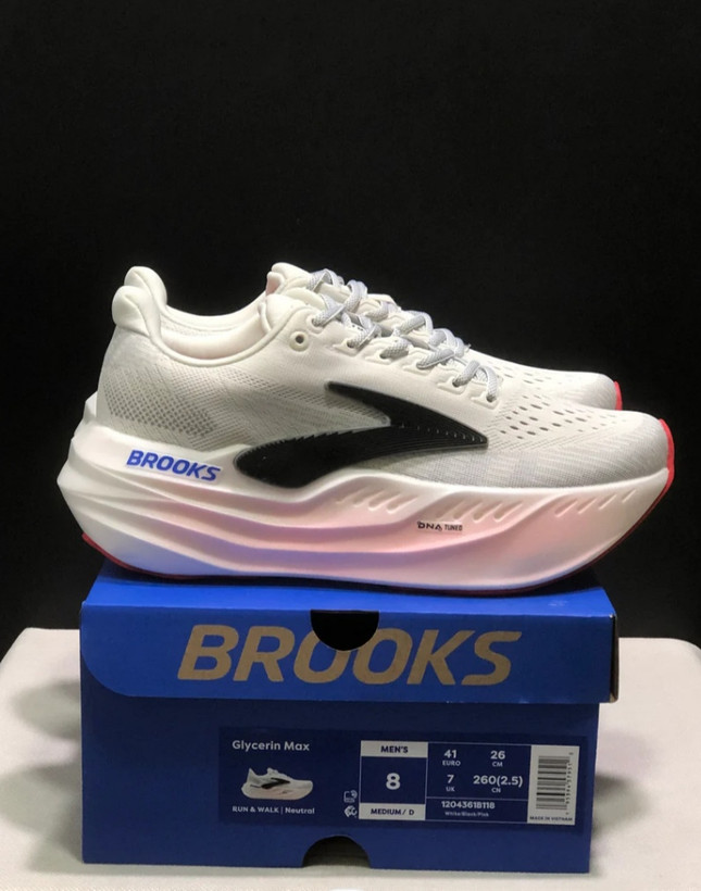 کتونی مردانه بروکس مدل گلیسرین مکس راحتی بینظیر در هر قدم سایزبندی ۴۰ تا ۴۵