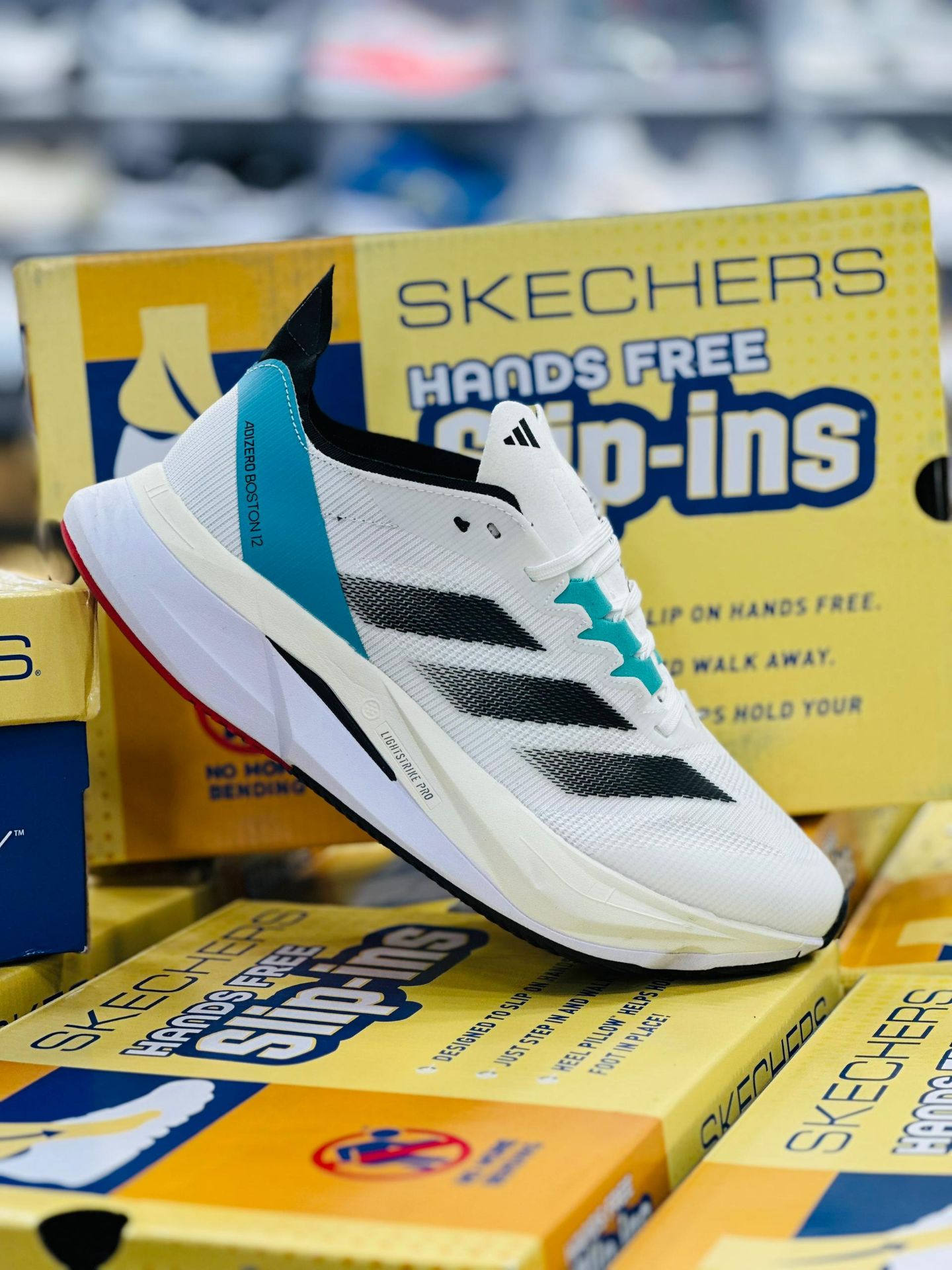 کتونی مردانه ادیداس آدی‌زرو بوستون 12 سایزبندی 40تا45 | Adidas Adizero Boston 12