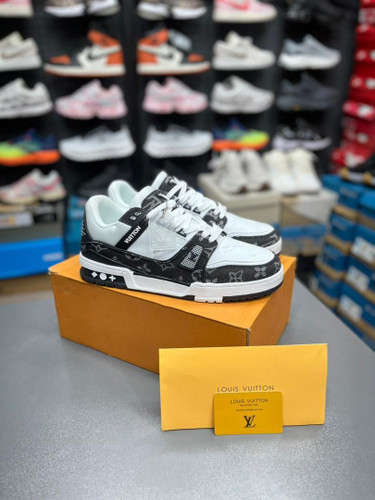 کتونی لویی ویتون الوی ترینر لو مسترکوالیتی سایز ۴۰ الی ۴۵ ساخت ویتنام | Louis Vuitton LV Trainer Low