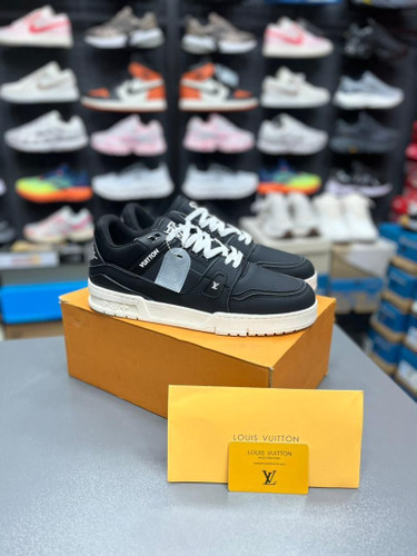 کتونی لویی ویتون الوی ترینر لو مسترکوالیتی سایز ۴۰ الی ۴۵ ساخت ویتنام | Louis Vuitton LV Trainer Low