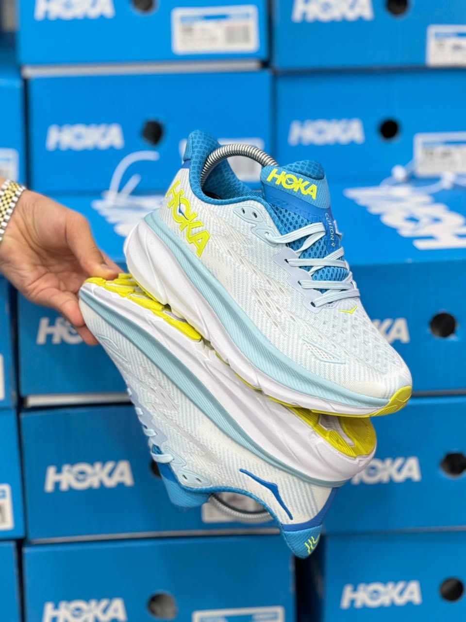 کتونی مسترکوالیتی هوکا مدل کلیفتون ۹ سایزبندی 40تا45 | HOKA Clifton 9