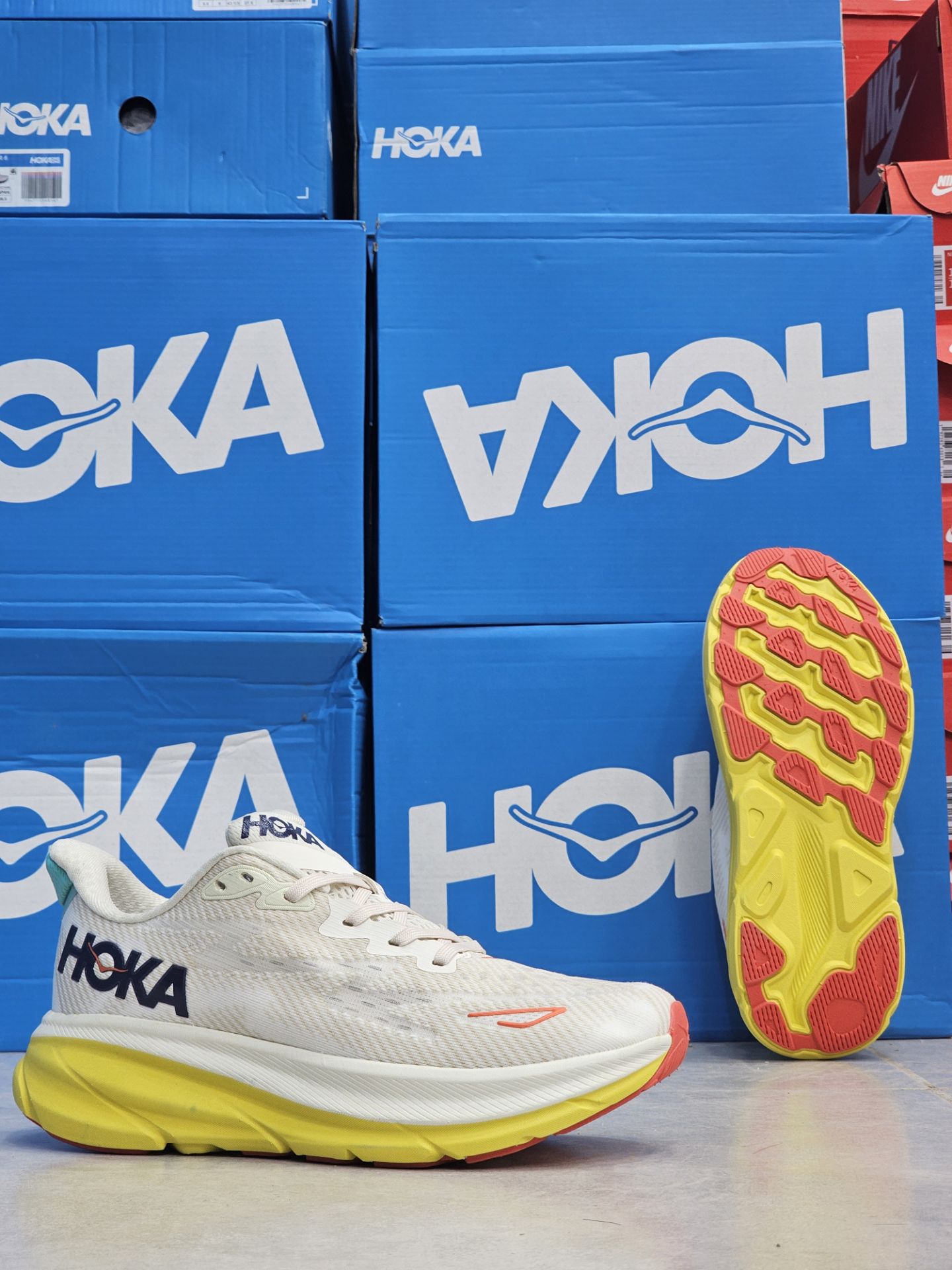 کتونی مسترکوالیتی هوکا مدل کلیفتون ۹ سایزبندی 40تا45 | HOKA Clifton 9