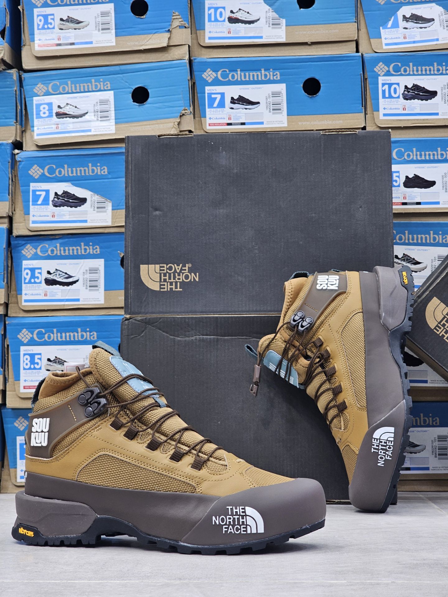 بوت طبیعت‌گردی نورث فیس سوکو مسترکوالیتی سایزبندی 40 الی 45 ساخت ویتنام | The North Face SOUKUU
