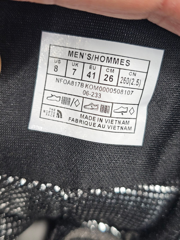 بوت طبیعتگردی نورث فیس سوکو مسترکوالیتی سایزبندی 40 الی 45 ساخت ویتنام | The North Face SOUKUU