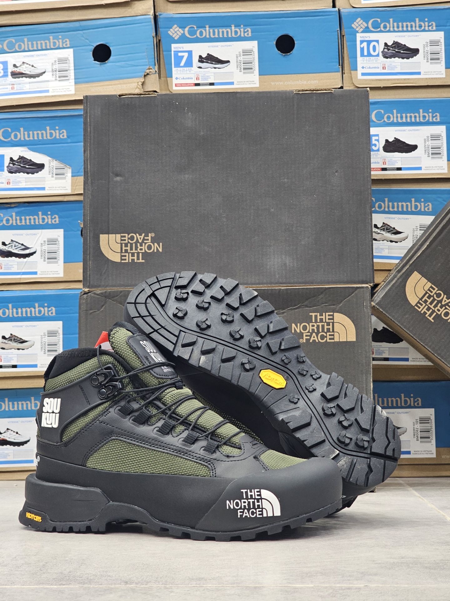 بوت طبیعت‌گردی نورث فیس سوکو مسترکوالیتی سایزبندی 40 الی 45 ساخت ویتنام | The North Face SOUKUU