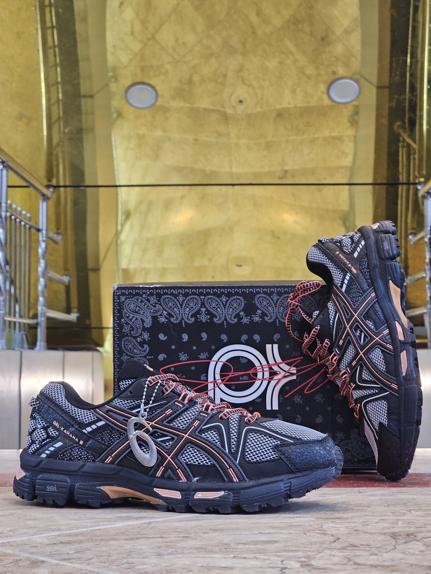 کتونی مسترکوالیتی اسیکس مدل ژل کاهانا 8 مسترکوالیتی سایزبندی 40تا45 ساخت ویتنام | ASICS Gel-Kahana 8