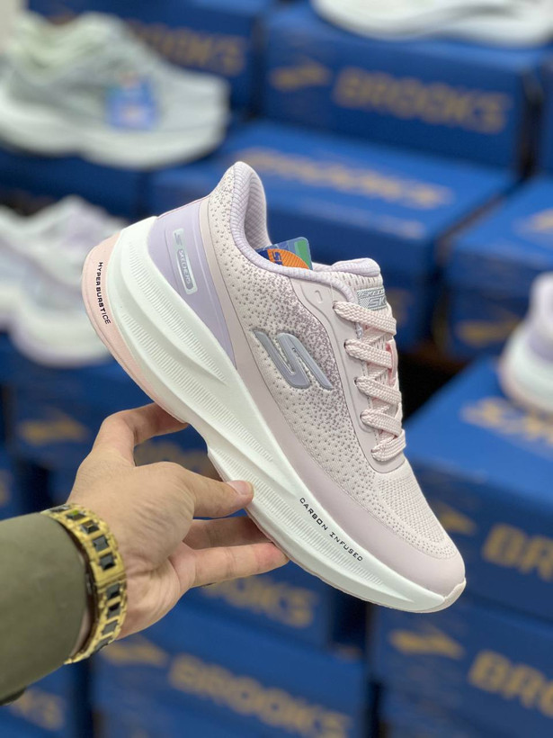 کتونی اسکیچرز هایپربرست کربن مسترکوالیتی سایز ۳۷ الی ۴۰ ساخت ویتنام  | Skechers Hyperburst Carbon