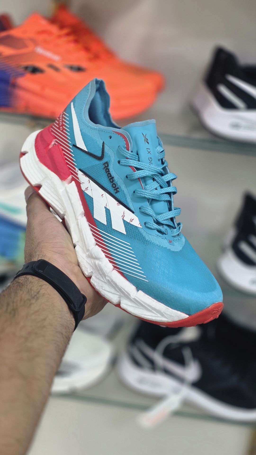 کتونی رانینگ ریباک فلو‌ت‌زیگ ایکس ۱ مسترکوالیتی سایز 40 الی 45 ساخت ویتنام | Reebok FloatZig X1 Running Shoes